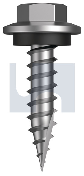 SCREW T17 HEX SEAL C4 12-11 X 25 BASALT